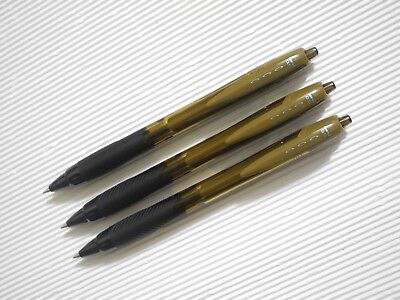 U Olive 4pcs UNI-BALL retractable Jetstream SXN-150 0.5mm ballpoint pen Black
