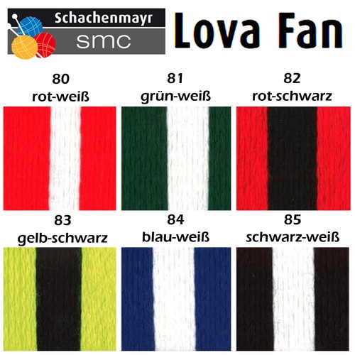 3.00€//100g 80g Schal Wolle zum stricken Schachenmayr /" LOVA FAN /" Mützen