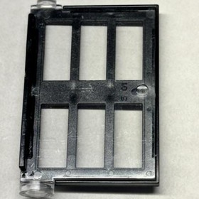 LEGO 73312 Black Door 1 x 4 x 5 Right with 6 Panes From Set 4886 and 10182