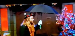 NEW Disney Mary Poppins Parrot Head Adult Full Size Black Umbrella Costume
