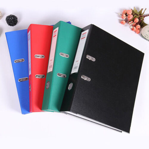 A4 75mm Large Metal Lever Arch Files Folders Ring Binder Paper Document Storage 