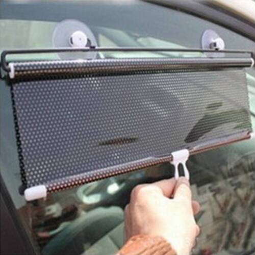 Retractable Car Auto Sun Shade Block Windshield Rear Window Mesh Sun Visors