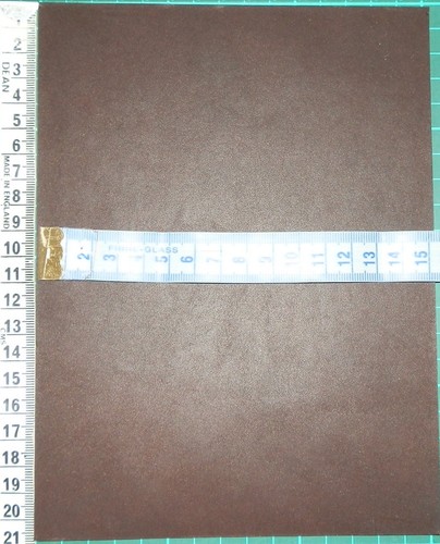 HIDE TOOLING CRAFT LEATHER BROWN 2MM THICK PREMIUM VEG TAN COWHIDE SHOULDER