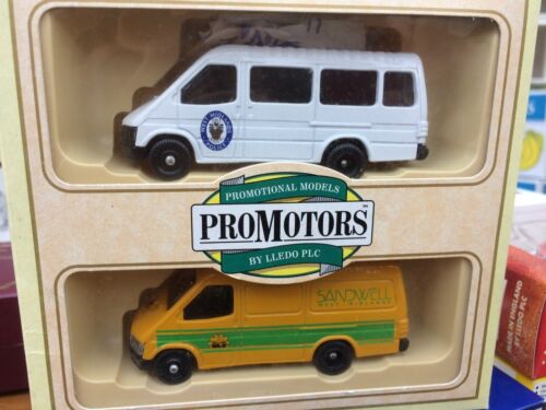 LLEDO PM100 1991 Ford Transit Mini Bus models Police 223 Squadron Variety Gold