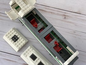 Lego #10158 World City High Speed Train Car Complete w/ Minifigs & Manual - Rare