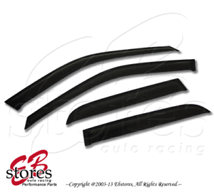 2.0mm Thickness Outside Mount Window Visor Rain Guard Ford Excursion 00-02 4pcs 