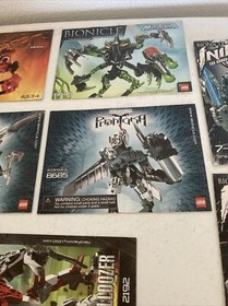 Lego Bionicle Hero Manual Lot 8532 8534 8695 8685 8687 8693 8731 8732 7157 2192
