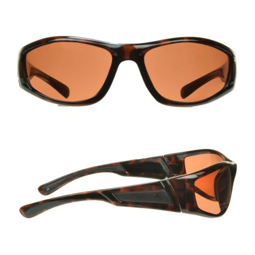 Sunglasses New Polarized Designer Sport Wrap Shades Men Women Black PZX2392D