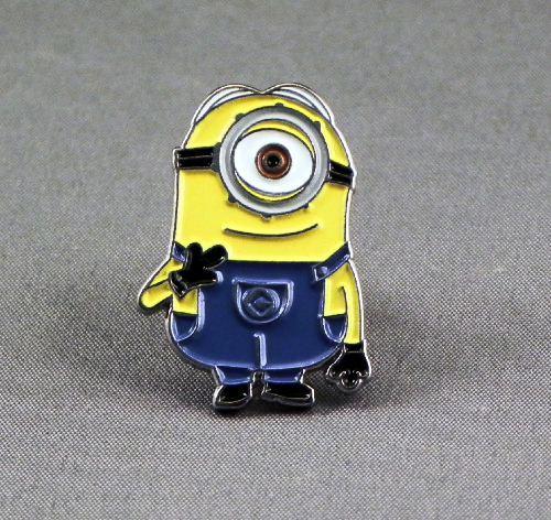Metal Enamel Pin Badge Brooch One Eye 1 Eye Stuart Stewart Min Me