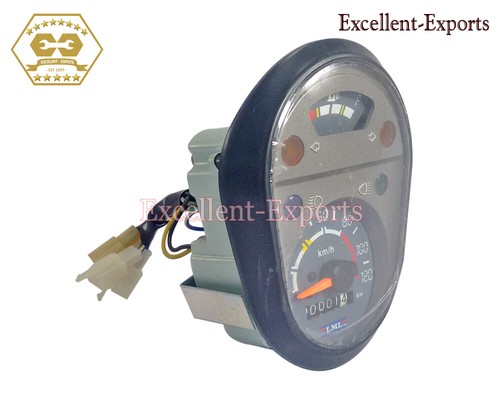 Speedometer Kmh Grey Vespa PX Express 5 Port Free Shipping