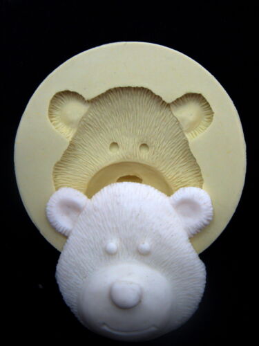 Bear Large Silicone Mold Chocolate Polymer Clay Jewelry Soap Melting Wax Resin