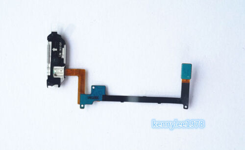 Para Casa Samsung Galaxy Note 4 N910F Negro Botón Menu Flex Sensor de huellas digitales 