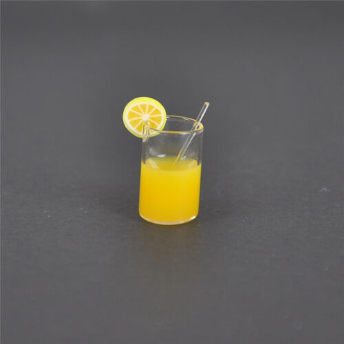 2X Mini citron tasse d'eau Dollhouse Accessoires Jouet Mini Decor cadeau 1:12LTA 