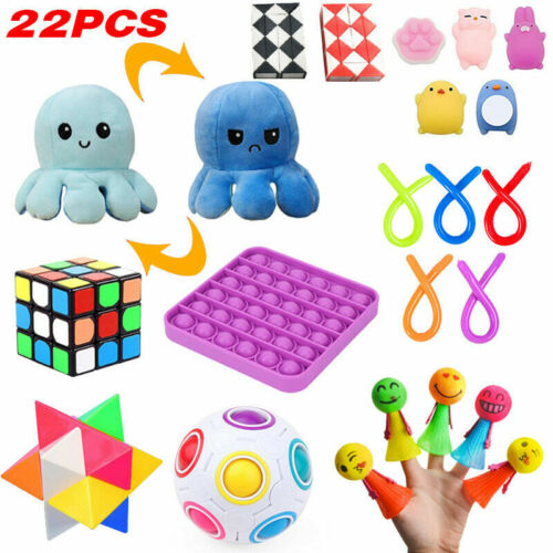 Details about  / Fidget Toys Set 13-33Pack Sensory Tools Bundle Stress Relief Hand Kid Adults Toy