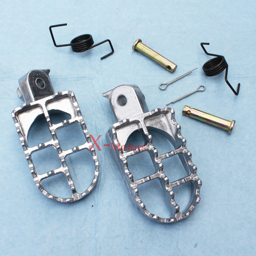 Aluminium Foot Pegs Honda CRF50 70 80 CRF100F XR50R TW200 pit dirt bike Footrest