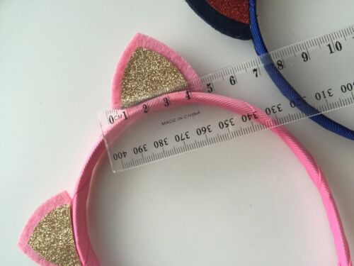 Details about  / Girls baby Kids Kitty Cat EAR Cute hair band hoop headband Costume party PROP