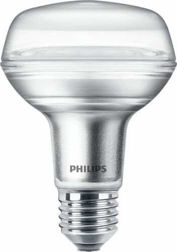 Philips LED  E27 Lampe 4W = 60W R80 Warmweiß 2700 K 345 Lumen Leuchtmittel Licht