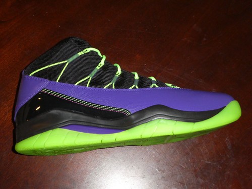 Nike Air Jordan Prime Flight Bel Air Shoes Mens 616846 018 purple pink