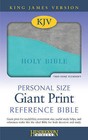 KJV Personal Size Giant Print Reference Bible by Hendrickson Publishers Inc (Leather / fine binding, 2015)