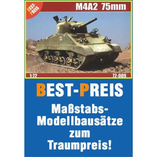 Best-Preis 72009 1:72 M4A2 75mm