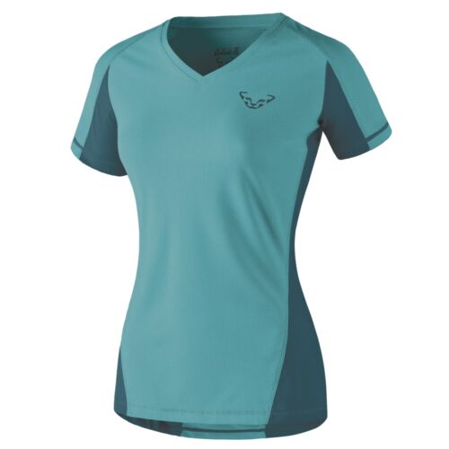 New DYNAFIT Enduro Vert Femme MEDIUM S//S Tee Randonnée Running T Shirt PDSF $65