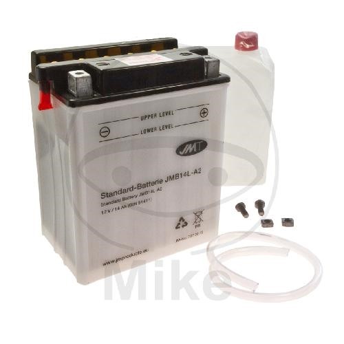 JMT acide batterie yb14l-a2 GILERA Nexus 500 2006 zapm 35200 38 Ch