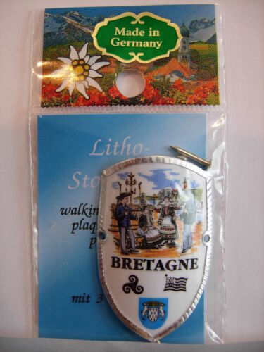 Brittany Bretagne new badge mount stocknagel hiking medallion G9837