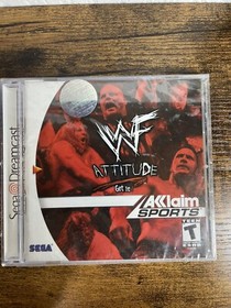 WWF Attitude Brand NEW Factory Sealed Sega Dreamcast Wrestling Game WWE 1999