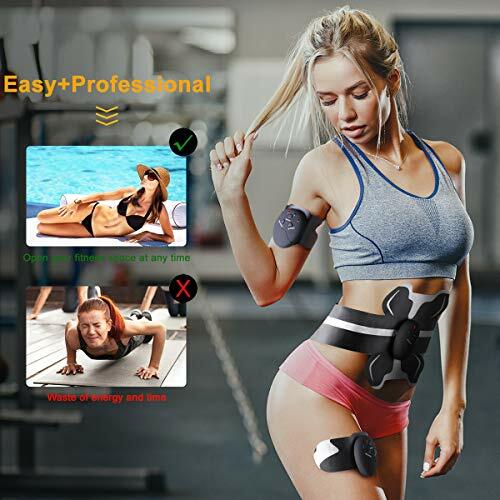 Antmona Abs Stimulator Muscle Toner Abdominal Toner Abs Stimulating Belt ...