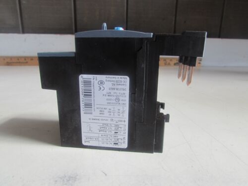 SIEMENS OVERLOAD RELAY 3RU2126-4AC0 11-16A NICE USED TAKEOUT MAKE OFFER !! 