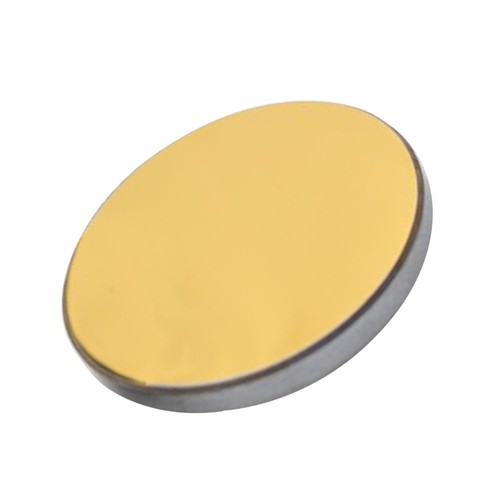 Gold Coated Φ30mm Si Laser Mirror Reflector for 10600nm 10.6um CO2 Engraver