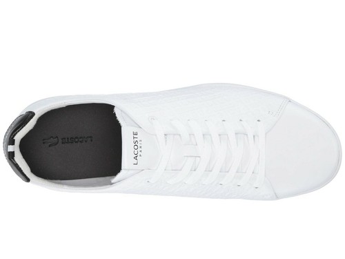 Lacoste Men/'s Carnaby Evo 119 1 U SMA Leather Casual Logo Paris Sneakers White