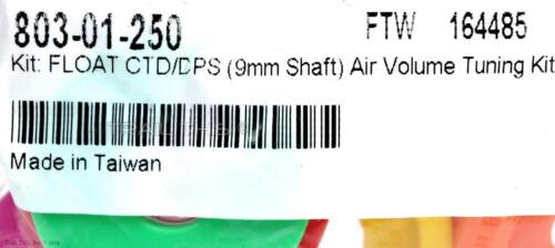 Fox Float CTD/DPS 9mm Shaft Air Spring Volume Tuning Kit fits 2013 Float Shocks 