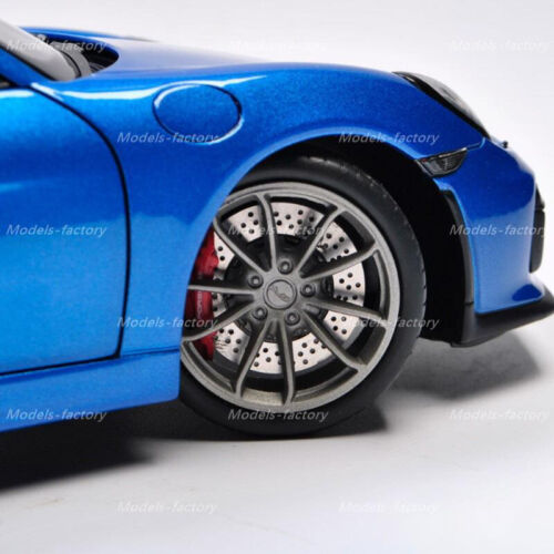 1//18 Schuco Porsche CAYMAN GT4 Diecast Model Toys Cars Kids Gifts Blue//Yellow
