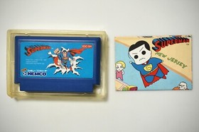 Famicom Superman boxed Japan FC game US Seller