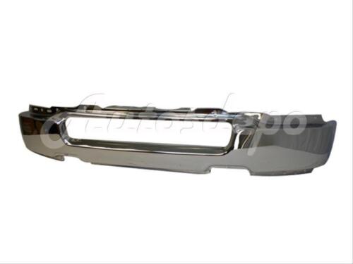 W//O Fog Hole For 2004-2005 Ford F150 Pickup Front Steel Bumper Face Bar Chrome