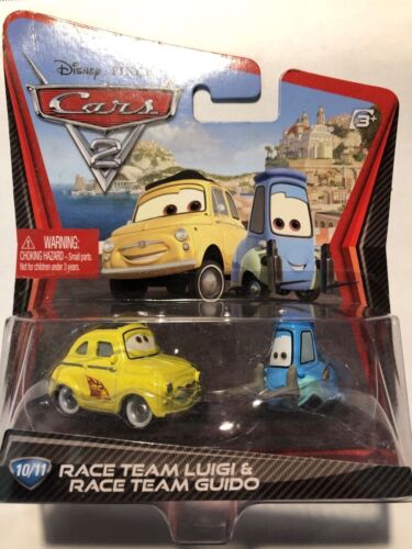 CARS DISNEY RACE TEAM LUIGI /& GUIDO