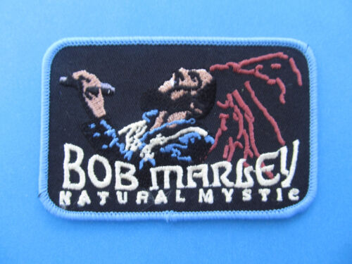 Bob Marley Reggae Music Smoke Jacket Hoodie Vest Patch Crest Natural Mystic