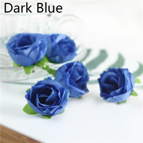 Real Touch Floral Fake Bouquet Flower Heads Wedding Decoration Artificial Rose