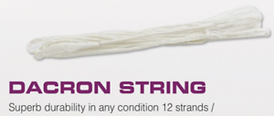 Bow Dacron Arc Bow String environ 9.07 kg DMPS /& armex Convient pour recourbé 20 lb 48/"