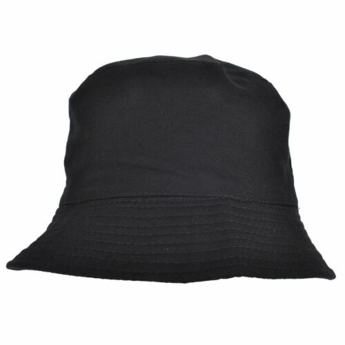 one size fits all Black Cotton Bucket hat Black £6.99 59 cm
