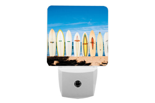 Beach Sand Surfboards Light Switch Cover Home Decor Night Light Cabinet knob
