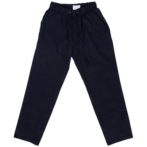Men/'s fashion Elasticized Waistband Linen Slim Pants 027 GENTLER SHOP