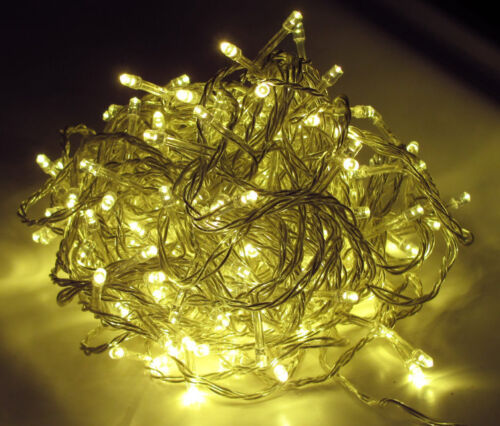 500er LED Lichterkette Weihnachten innen/außen warmweiß  50 Meter Baumkette 