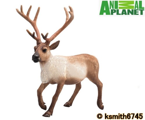 Mojo Animal Planet Renne solide Jouet en plastique WILD ZOO CERF NOUVEAU
