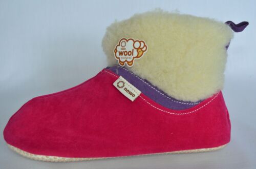 Bottes chaussons pantoufle femme new boot femmes 100/% laine velours rose marron cozy