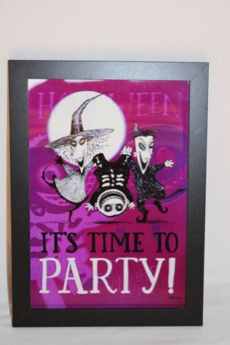 Details about  / NEW Nightmare Before Christmas Halloween Lock Stock Barrel Lenticular Sign 8x11