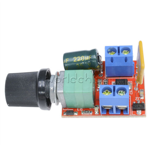 Mini 5A PWM Motor Speed Control Switch Controller LED Dimmer DC 3V-35V 3-35V 