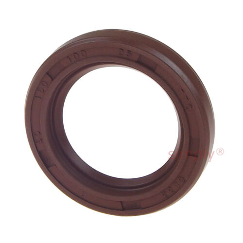 1x1.5x0.25 inch Viton Rubber Single Lip Shaft Oil Seal with Spring