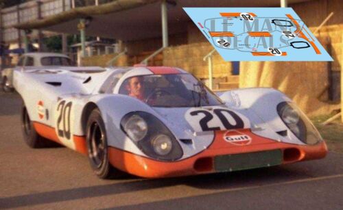 Calcas Porsche 917k 917 k Le Mans 1970  1:32 1:24 1:43 1:18 slot decals